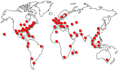 major customers worldwide